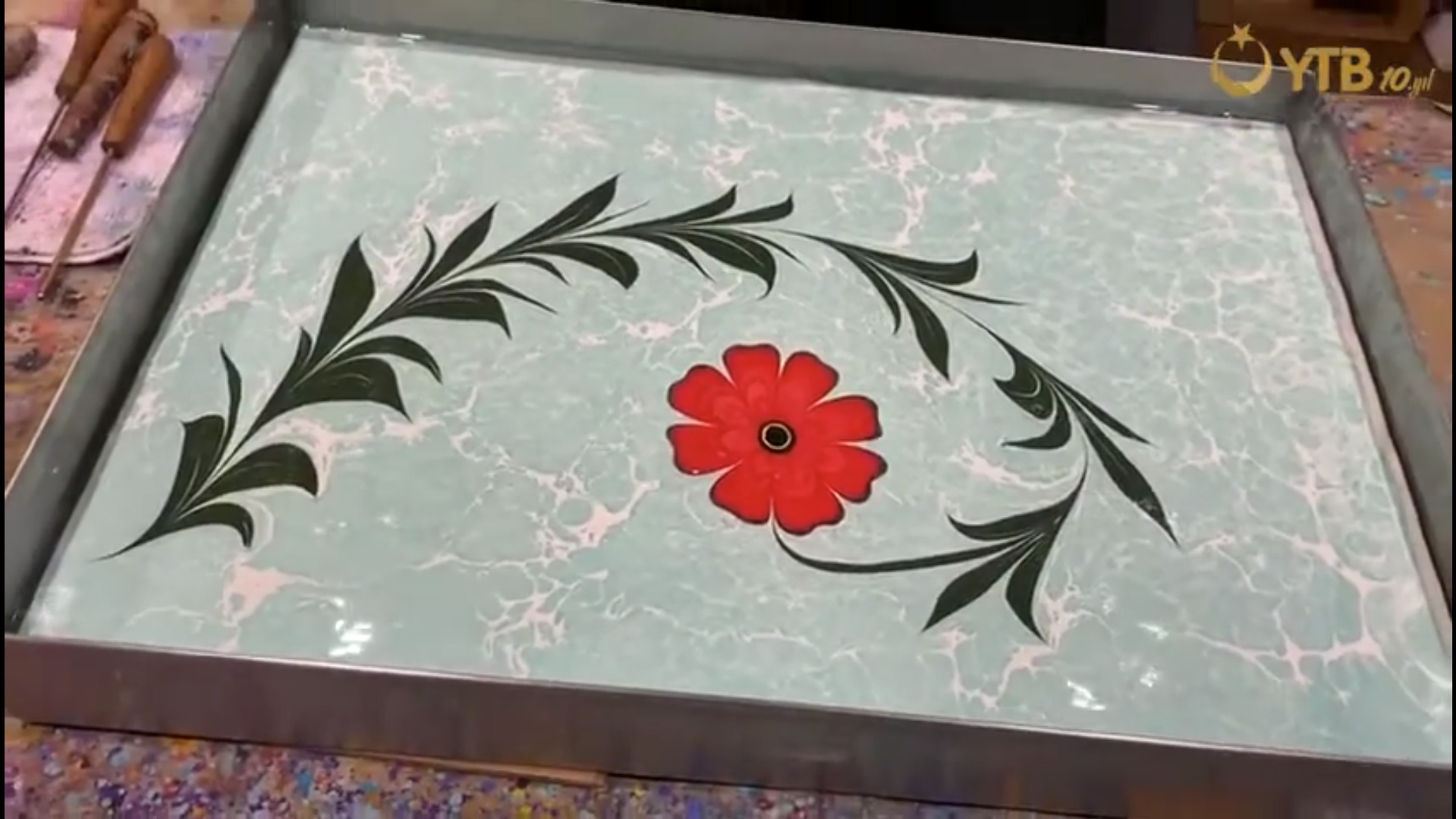 Geleneksel Türk Ebru Sanatı 
